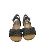 Sandale dama Rieker, 39, imitație de piele, negru - imagine 3