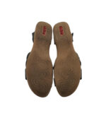 Sandale dama Rieker, 39, imitație de piele, negru - imagine 5