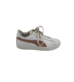 Adidasi dama Puma, 37, imitație de piele, alb maro