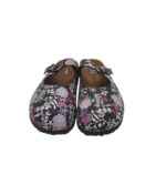 Saboti dama Hush Puppies, 37, piele, negru mov - imagine 3