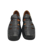 Pantofi barbati Barisal, 44, piele, negru - imagine 3