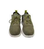 Adidasi barbati Geox, 43, material textil, verde - imagine 3