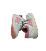 Adidasi copii Adidas, 34, imitație de piele, albastru roz - imagine 4