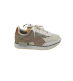 Adidasi dama Puma, 39, piele intoarsa, alb gri