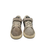 Adidasi copii Adidas, 35, piele intoarsa, gri - imagine 3