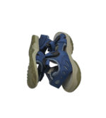 Sandale dama Togo 38, material textil, albastru - imagine 4