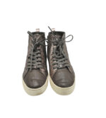 Tenisi dama Bugatti, 39, imitație de piele, gri - imagine 3