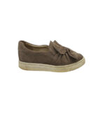 Espadrile dama 5th Avenue, 38, piele intoarsa, bej