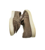 Espadrile dama 5th Avenue, 38, piele intoarsa, bej - imagine 4
