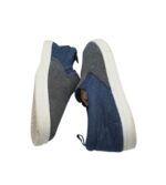Espadrile dama Zaffiri, 41, material textil, gri albastru - imagine 4