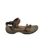 Sandale unisex Teva, 42, piele, maro