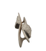 Saboti dama H&M, 39, imitație de piele, gri - imagine 4