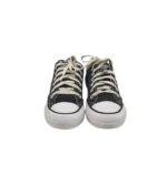 Tenisi dama Converse, 37, material textil, negru - imagine 3