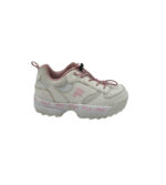 Adidasi copii Fila, 33, imitație de piele, alb