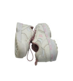 Adidasi copii Fila, 33, imitație de piele, alb - imagine 4