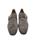 Pantofi barbati Greve, 43, piele intoarsa, gri - imagine 3