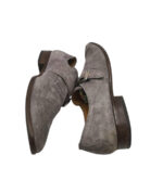 Pantofi barbati Greve, 43, piele intoarsa, gri - imagine 4