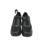 Adidasi dama 38, imitatie de piele, negru - imagine 3