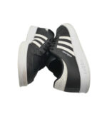 Adidasi barbati Adidas 47, imitatie de  piele, negru - imagine 4