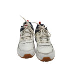 Adidasi copii Reebok, 36, imitație de piele, material textil, piele, alb albastru - imagine 3