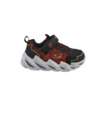 Adidasi copii Skechers, 34, imitație de piele, material textil, negru