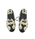 Adidasi copii 39, imitatie de piele, negru - imagine 5