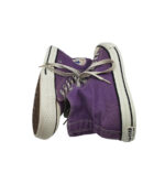 Tenisi dama Converse 39.5, material textil, mov - imagine 4