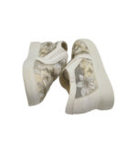 Tenisi dama Fashion 38, material textil, alb gri - imagine 4