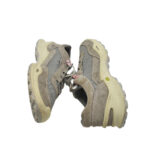 Adidasi dama Bama 36, piele intoarsa, gri - imagine 4