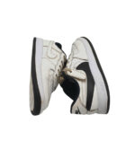 Adidasi copii Nike, 34, imitație de piele, piele, alb negru - imagine 4