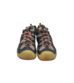 Sandale dama Ecco, 39, material textil, piele,  negru maro - imagine 3