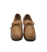 Mocasini dama Land's End, 40, piele, maro - imagine 3