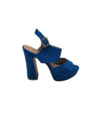 Sandale dama Tino Gonzalez, 39, material textil, albastru