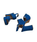 Sandale dama Tino Gonzalez, 39, material textil, albastru - imagine 5