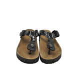 Saboti dama Blue Motion, 40, imitație de piele, negru - imagine 3