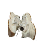 Adidasi dama 40, material textil, alb gri - imagine 4