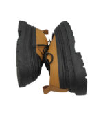 Pantofi barbati 42, imitatie de piele, maro negru - imagine 4