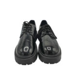 Pantofi barbati  41, imitație de piele, negru - imagine 3