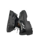 Pantofi barbati  41, imitație de piele, negru - imagine 4