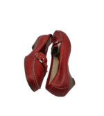 Pantofi dama Venice, 41, piele, rosu - imagine 4