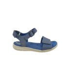 Sandale dama Land's end, 41, piele, albastru