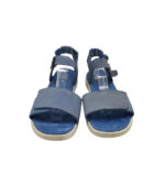 Sandale dama Land's end, 41, piele, albastru - imagine 3