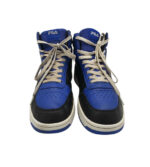 Adidasi barbati Fila, 44, imitație de piele, negru albastru - imagine 3