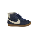 Adidasi barbati Nike, 42, piele intoarsa, albastru