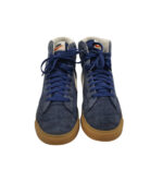 Adidasi barbati Nike, 42, piele intoarsa, albastru - imagine 3