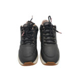 Adidasi dama Skechers, 39, imitație de piele, negru - imagine 3