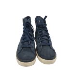 Tenisi barbati Diesel, 45, piele intoarsa, bleumarin - imagine 3