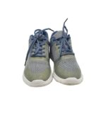 Adidasi dama Crane, 39, imitație de piele, material textil, gri albastru - imagine 3