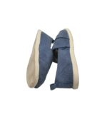 Espadrile dama 38, material textil, albastru - imagine 4