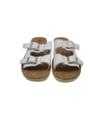 Saboti dama Esmara, 39, imitație de piele, alb - imagine 3